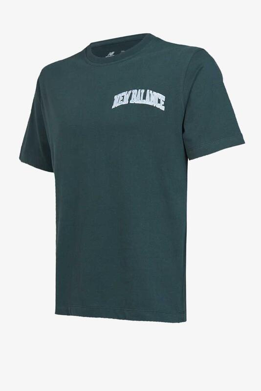 New Balance Nb Unisex Lifesyle T-Shirt Yeşil Unisex T-Shirt UNT1310-PNE - 1