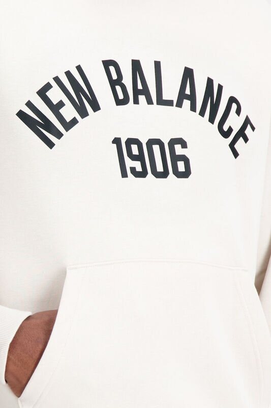 New Balance Erkek Gri Sweatshirt MNH1406-MBM - 5