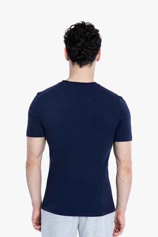 New Balance Erkek Lacivert T-Shirt MNT1354-AVI - 2
