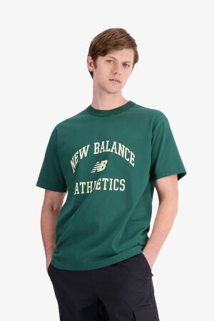 New Balance Erkek Yeşil T-Shirt MNT1402-GRN - 2