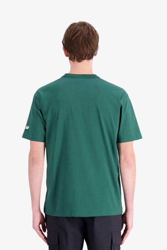 New Balance Erkek Yeşil T-Shirt MNT1402-GRN - 4