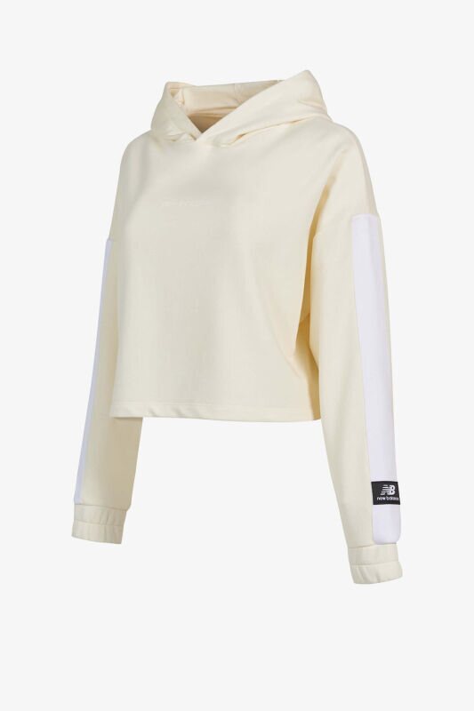 New Balance Kadın Beyaz Sweatshirt WNH1420-SST - 1