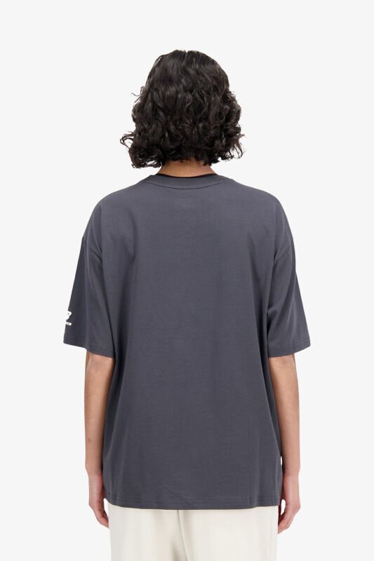 New Balance Kadın Gri T-Shirt WNT1406-ANT - 2