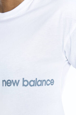 New Balance Lifestyle Kadın Beyaz T-Shirt WNT1340-WT1 - 4