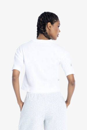 New Balance Lifestyle Kadın Beyaz T-Shirt WNT1340-WT1 - 6