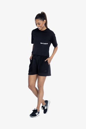 New Balance Lifestyle Kadın Siyah T-Shirt WNT1340-BKW - 2