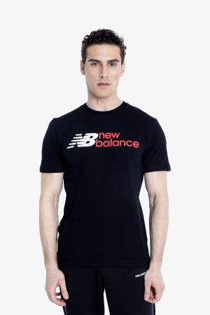 New Balance Man Lifestyle Erkek Siyah T-Shirt MNT1354-BK - 1