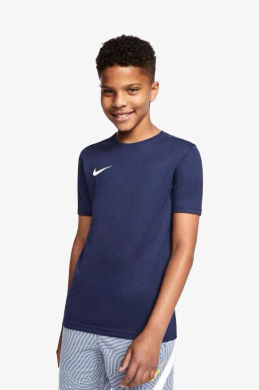 Nike Df Park VII Jsy Ss Çocuk Mavi T-Shirt BV6741-410 - 1