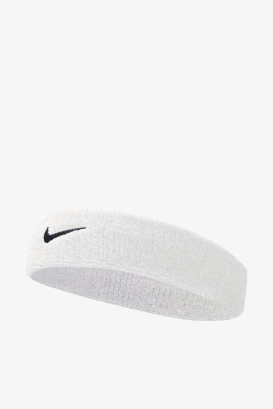 Nike Swoosh Headband Unisex Beyaz Saç Bandı N.NN.07.101.OS - 1
