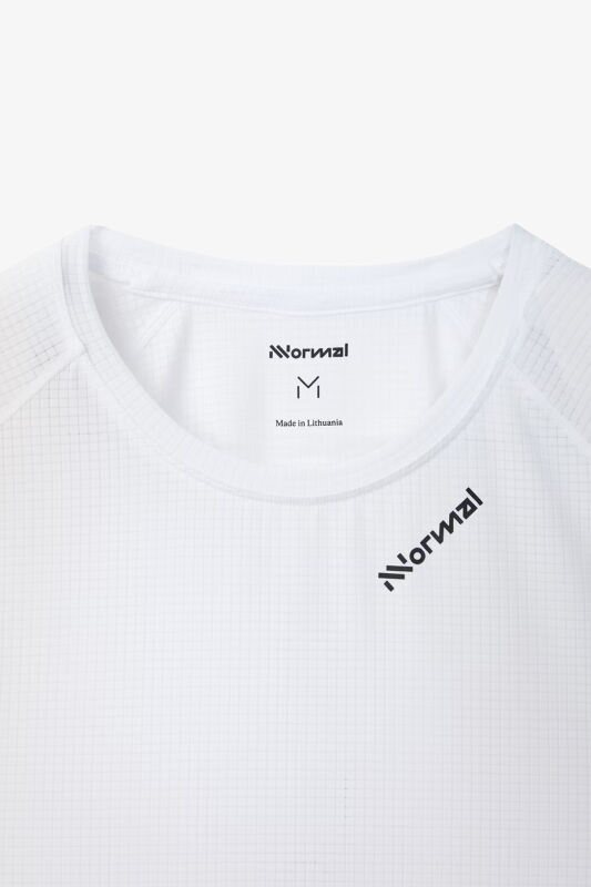 NNormal Race Erkek Beyaz T-shirt N1CMTS2-002 - 4
