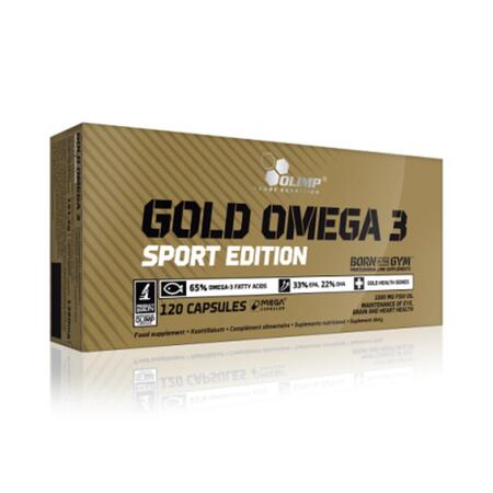 Olimp Ol Gold Omega 3 Sport Edıtıon 120 Capsules Karışık Unisex Vitaminler EKP0096