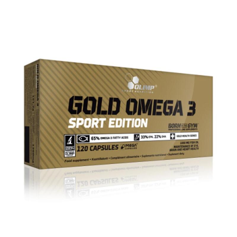 Olimp Ol Gold Omega 3 Sport Edıtıon 120 Capsules Karışık Unisex Vitaminler EKP0096 - 1