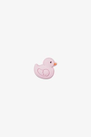 Jibbitz Pink Rubber Ducky Unisex Terlik Süsü 10010097 - 1