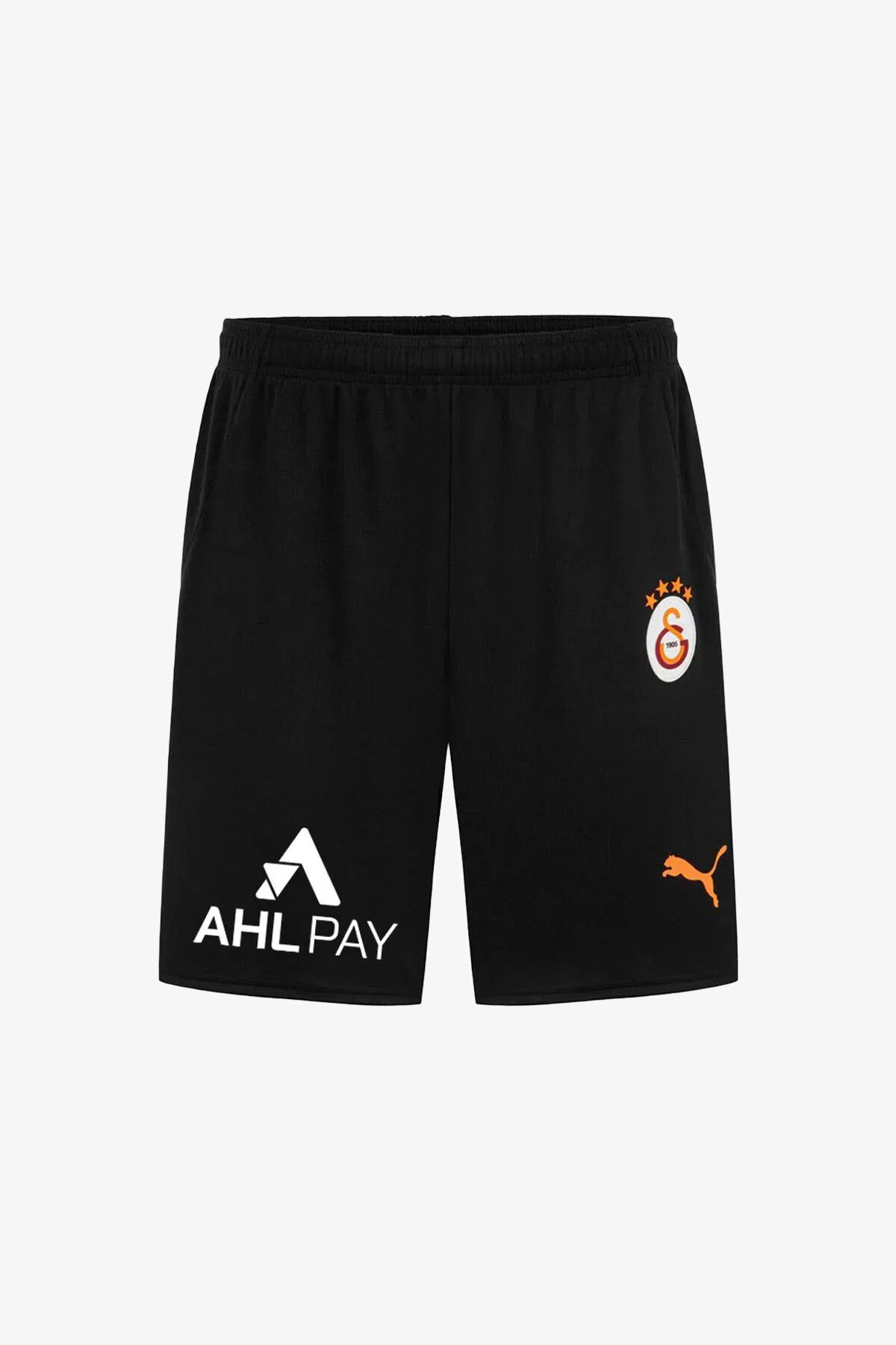 Puma Galatasaray S.k 24/25 İç Saha Erkek Siyah Futbol Şortu 77967403