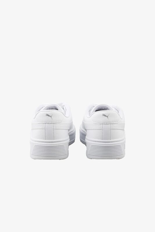 Puma Smash Platform V3 Kadın Beyaz Sneaker 39075801 - 4