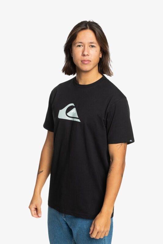 Quiksilver Comp Logo Ss Erkek Siyah T-Shirt EQYZT07658-10010 - 2