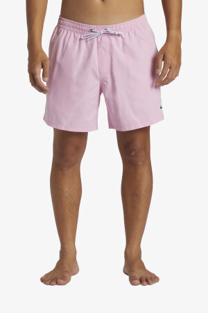 Quiksilver Everyday Solid Volley 15 Erkek Pembe Deniz Şortu AQYJV03153-MEQ0 - Quiksilver
