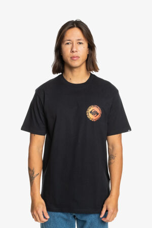 Quiksilver Long Fade Ss Erkek Siyah T-Shirt EQYZT07670-10010 - 1