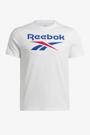 Reebok 3F identiy Stacked Erkek Beyaz T-Shirt 101528058 - 4