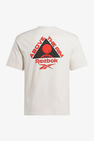 Reebok Atr Hoopwear Erkek Ekru T-Shirt 101695319 - 2