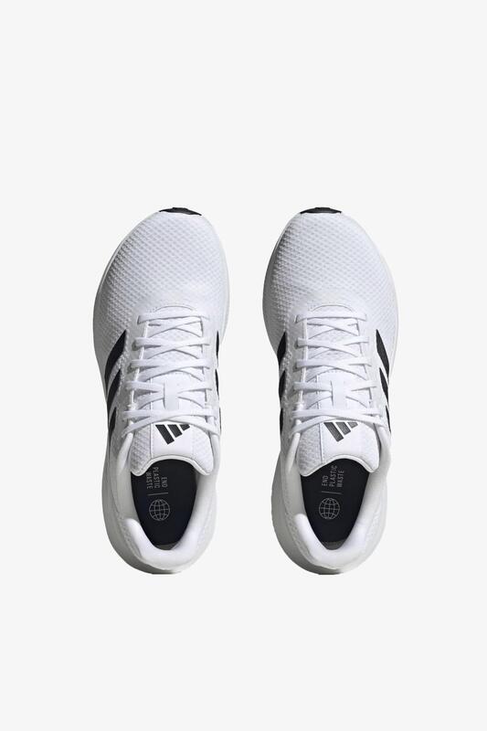 Adidas Run Falcon 3.0 Erkek Beyaz Koşu Ayakkabısı HQ3789 - 4