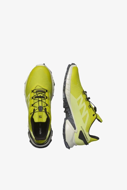 Salomon Supercross 4 Erkek Sarı Patika Koşu Ayakkabısı L47461100-4586 - 4
