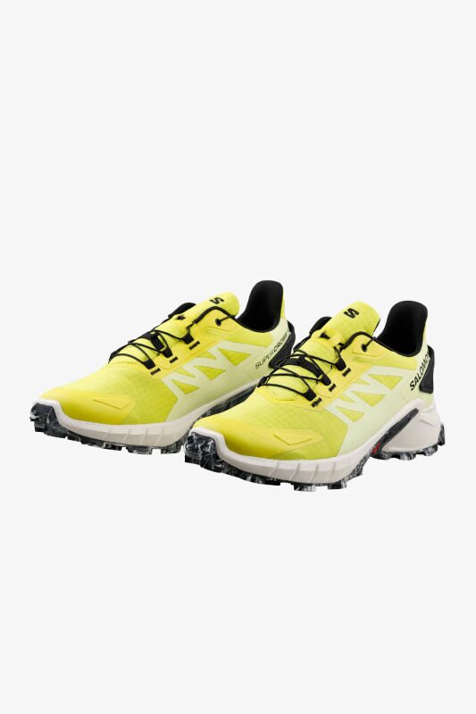 Salomon Supercross 4 Erkek Sarı Patika Koşu Ayakkabısı L47461100-4586 - 3