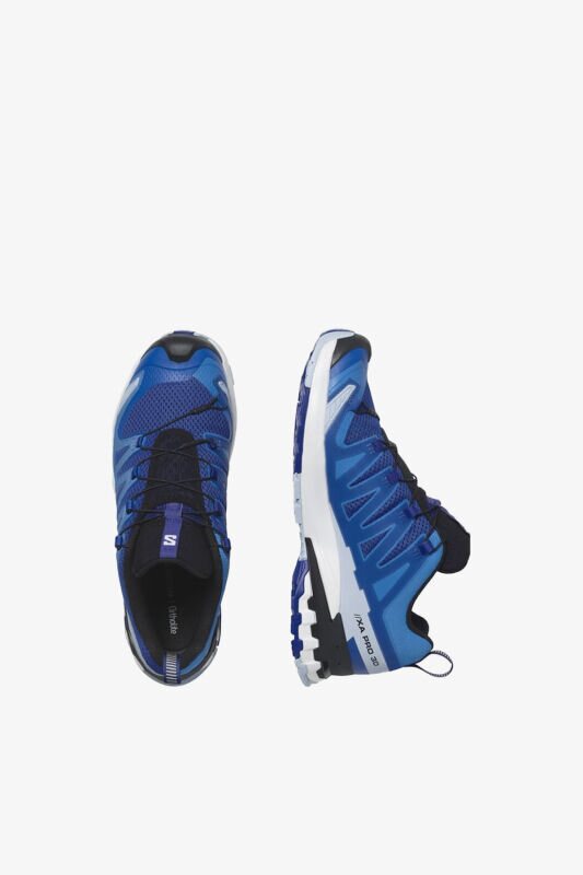 Salomon Xa Pro 3D V9 Erkek Mavi Patika Koşu Ayakkabısı L47272100-4590 - 4