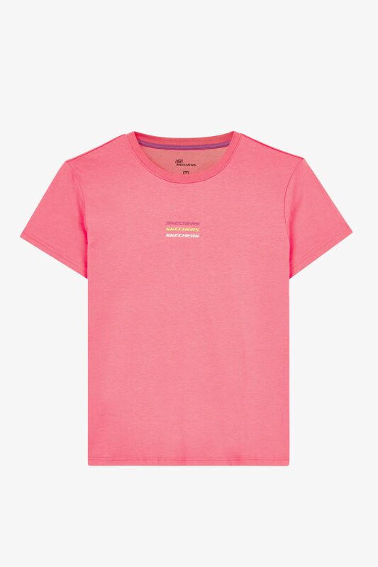 Skechers Essential Kadın Pembe T-Shirt S241006-590 - 1