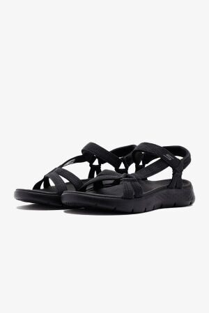 Skechers Go Walk Flex Sandal Sublime Kadın Siyah Günlük Sandalet 141451 BBK - 3