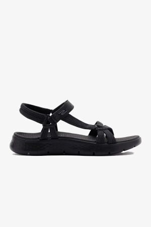 Skechers Go Walk Flex Sandal Sublime Kadın Siyah Günlük Sandalet 141451 BBK - 1