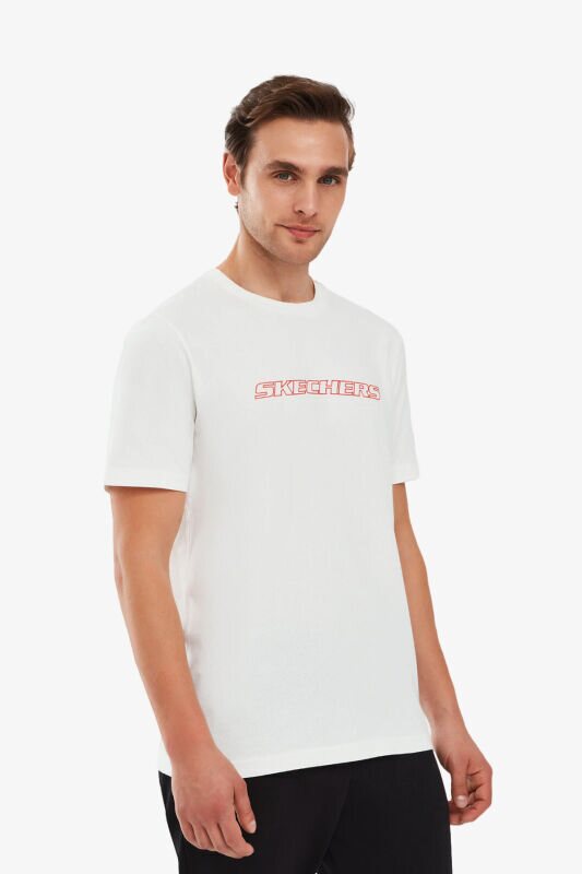 Skechers Graphic Erkek Bej T-Shirt S202243-102 - 2