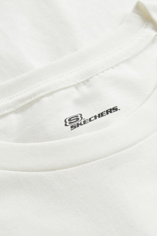 Skechers Graphic Erkek Bej T-Shirt S241056-102 - 3