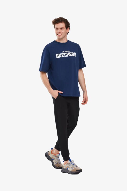 Skechers Graphic Erkek Lacivert T-Shirt S241070-410 - 2