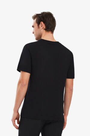 Skechers Graphic Erkek Siyah T-Shirt S241056-001 - 2