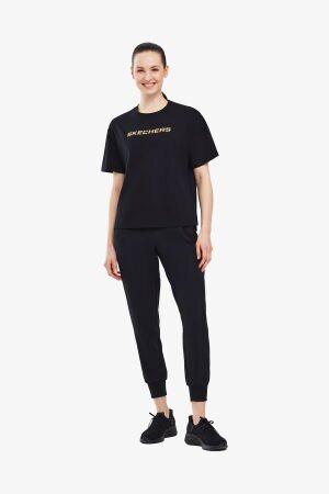Skechers Graphic Kadın Siyah T-Shirt S241012-001 - 2