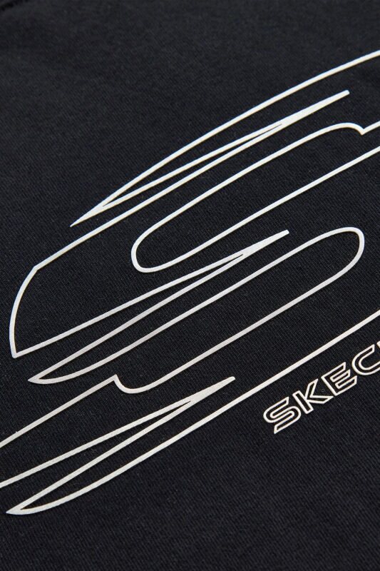 Skechers Graphic Kadın Siyah T-Shirt S241014-001 - 3