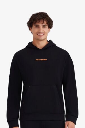 Skechers M Essential Hoodie Sweatshirt Erkek Siyah Sweatshirt S232438-001 - 2