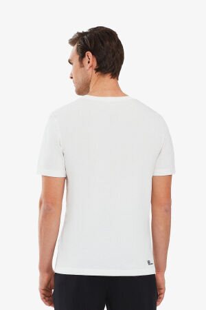 Skechers M Graphic Tee Big Logo Erkek Beyaz T-Shirt S212960-102 - 2