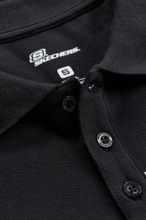 Skechers Polo Erkek Siyah T-Shirt S241196-001 - 5