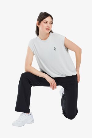 Skechers Soft Touch Kadın Gri T-Shirt S241128-035 - 4