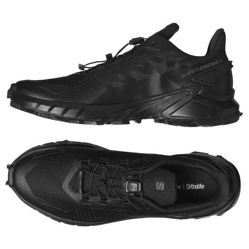 Salomon Supercross 4 Siyah Erkek Patika Koşu Ayakkabısı L41736200-22722 - 4