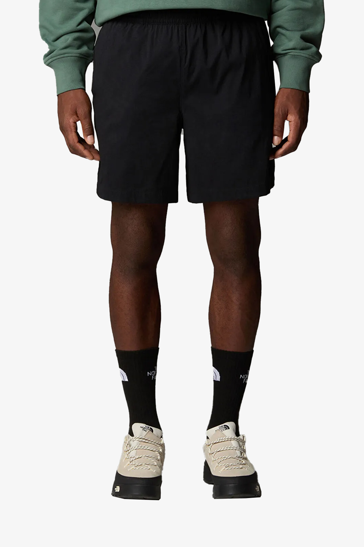 The North Face M Class V Pathfınder Pull On - 7" Erkek Siyah Şort Nf0a8b5tjk31