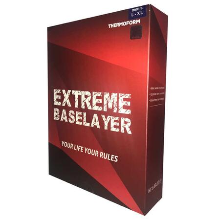 Thermoform Thermoform Extreme Man Seamless First Layer Set Siyah Erkek İç Giyim HZT14100 - 6