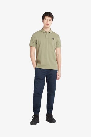 Timberland Pique Short Sleeve Erkek Yeşil T-Shirt TB0A26N45901 - 3
