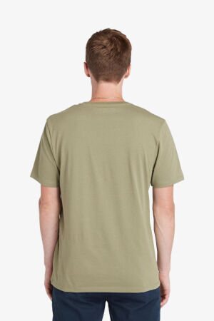 Timberland Tree Logo Short Sleeve Erkek Yeşil T-Shirt TB0A2C2RAP61 - 2