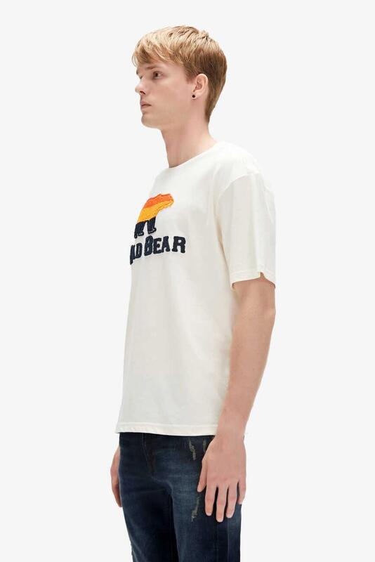 Bad Bear TRIPART T-SHIRT SİYAH Erkek T-Shirt 23.01.07.027-C04 - 2