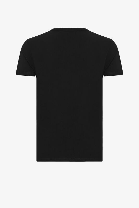 Trub T-Shirt Siyah Erkek T-Shirt RFTRUB23-10010 - 2