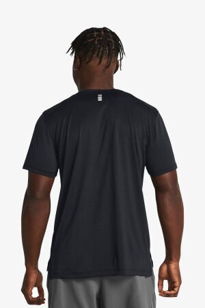 Under Armour Launch Sleeve Erkek Siyah T-shirt 1382582-001 - 2