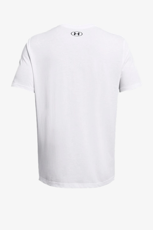 Under Armour Sportstyle Logo Update Erkek Beyaz T-shirt 1382911-100 - 4